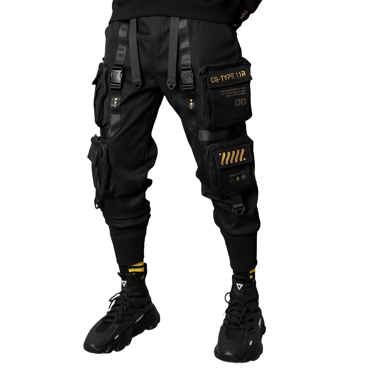 CG-Type 11R(U) Black Cargo Pants