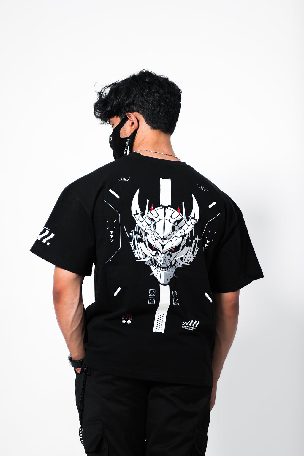 ONI 2.0 Black Oversized T-Shirt