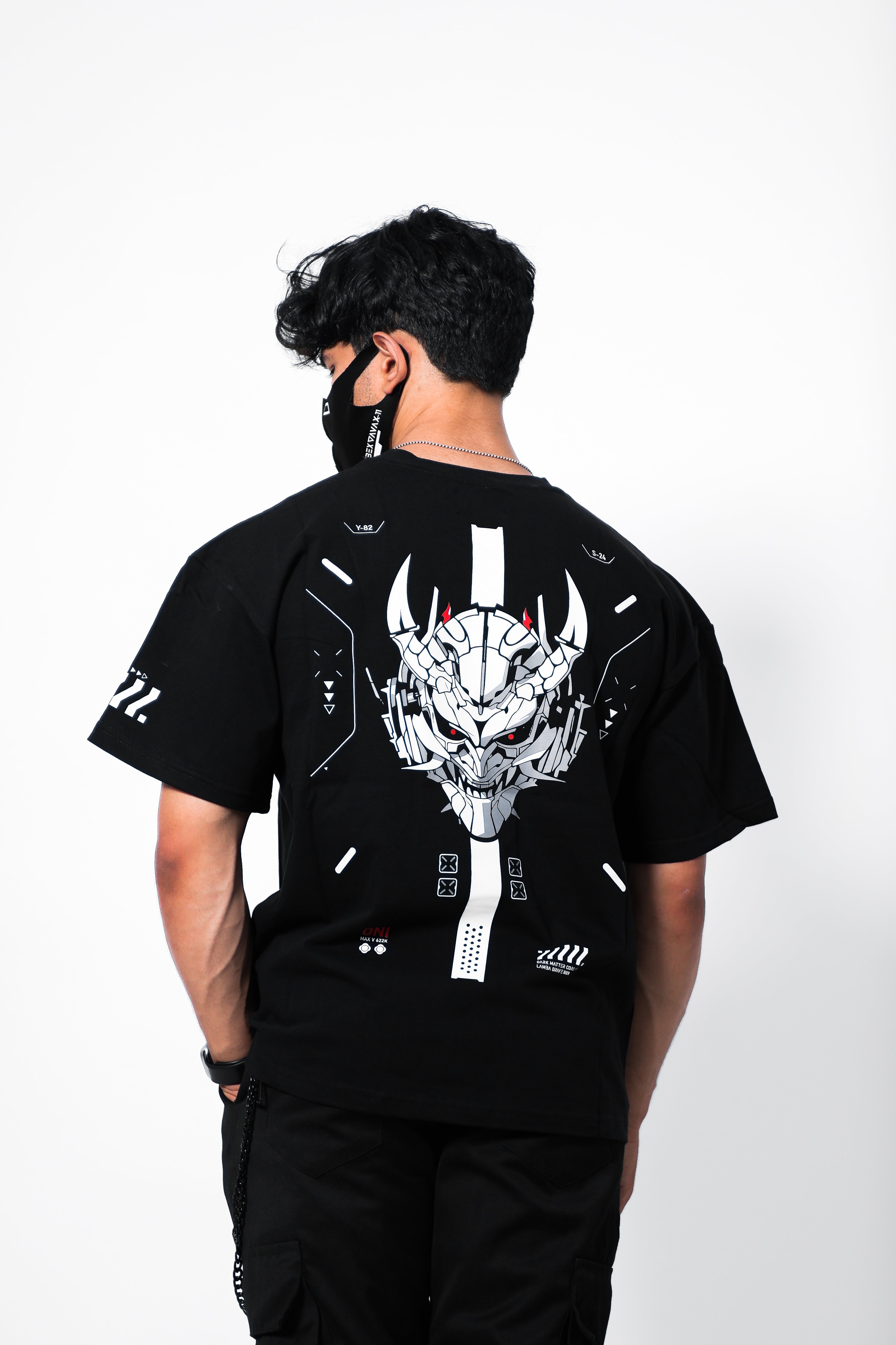 ONI 2.0 Black Oversized T-Shirt