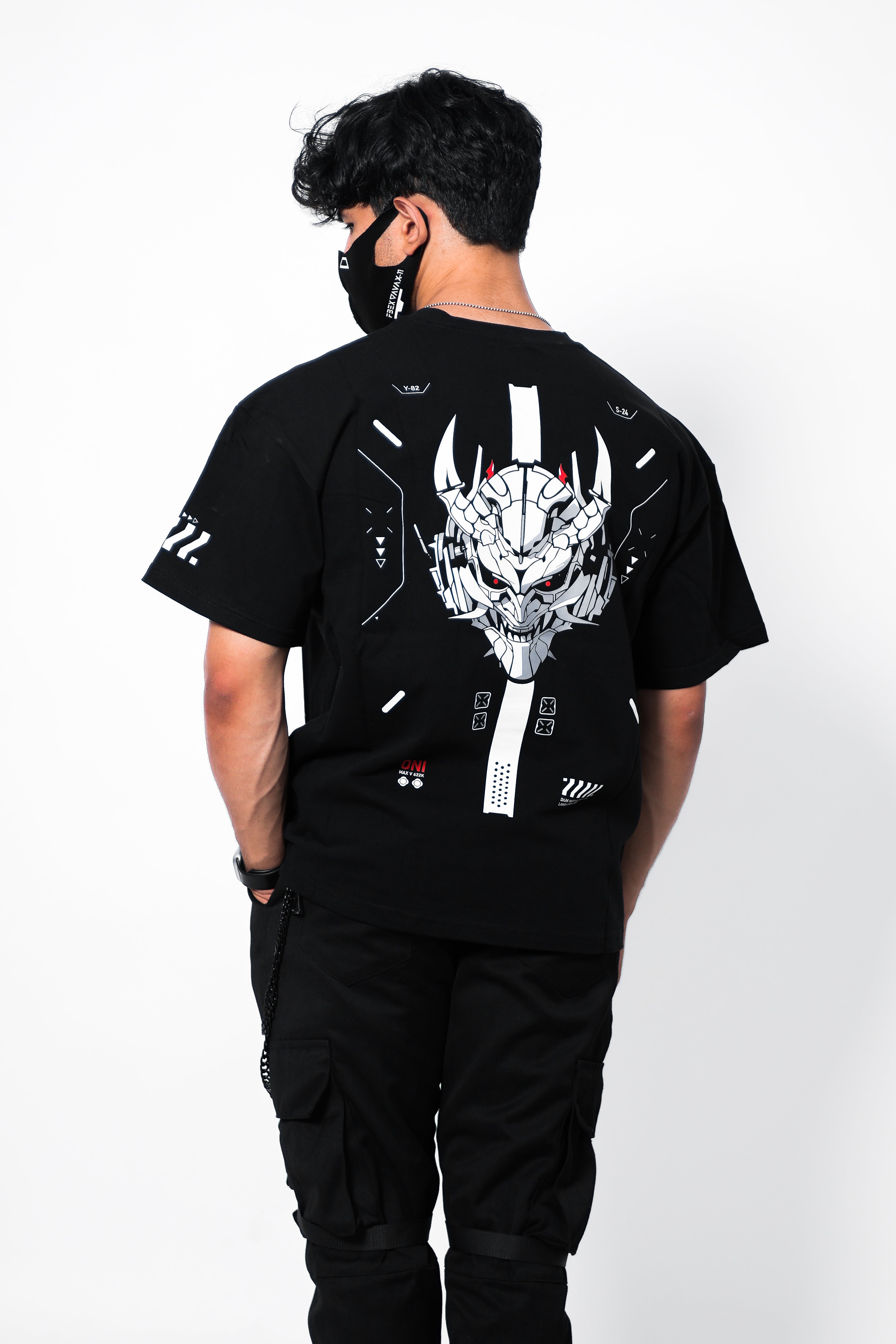 ONI 2.0 Black Oversized T-Shirt