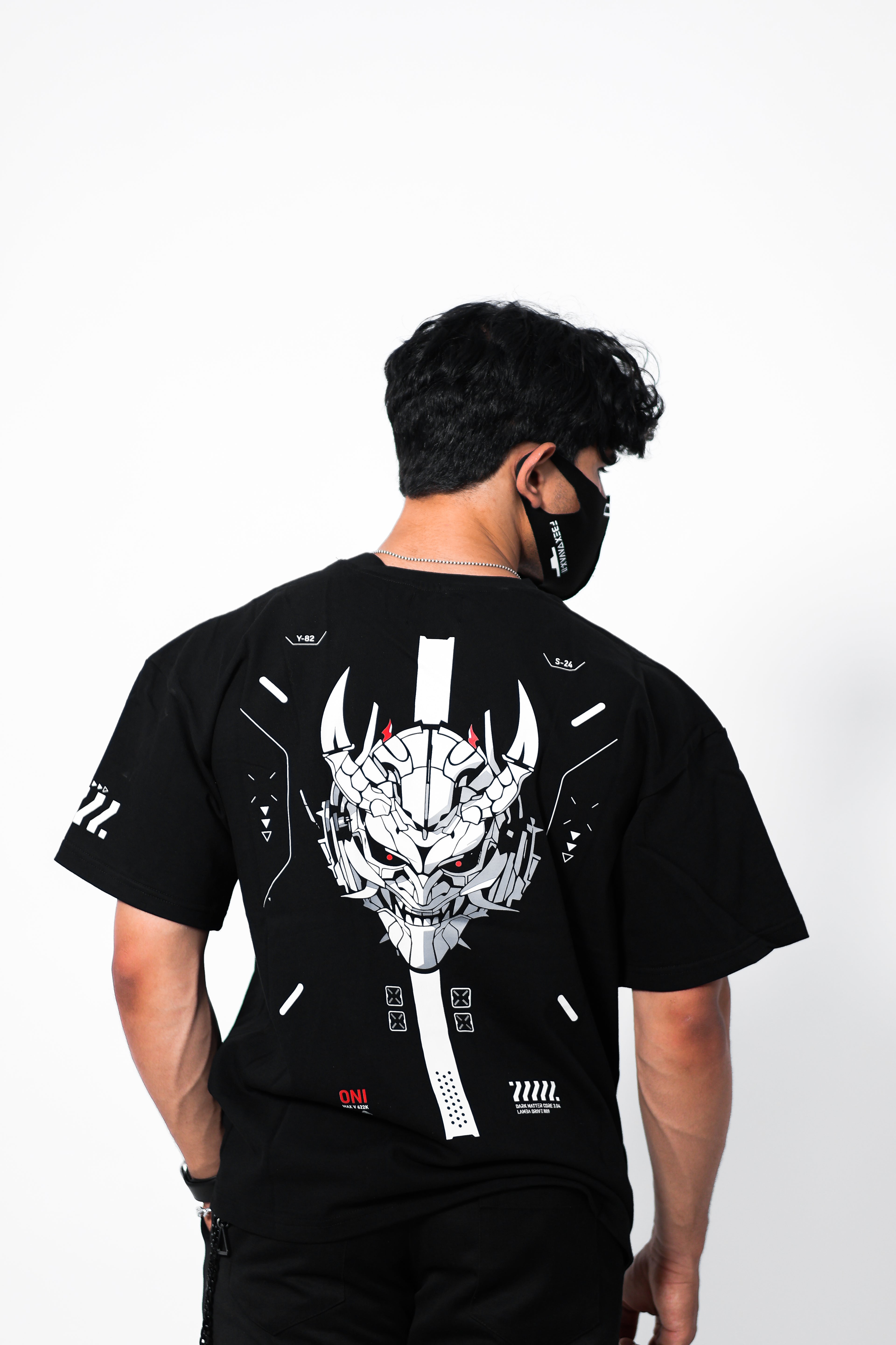 ONI 2.0 Black Oversized T-Shirt