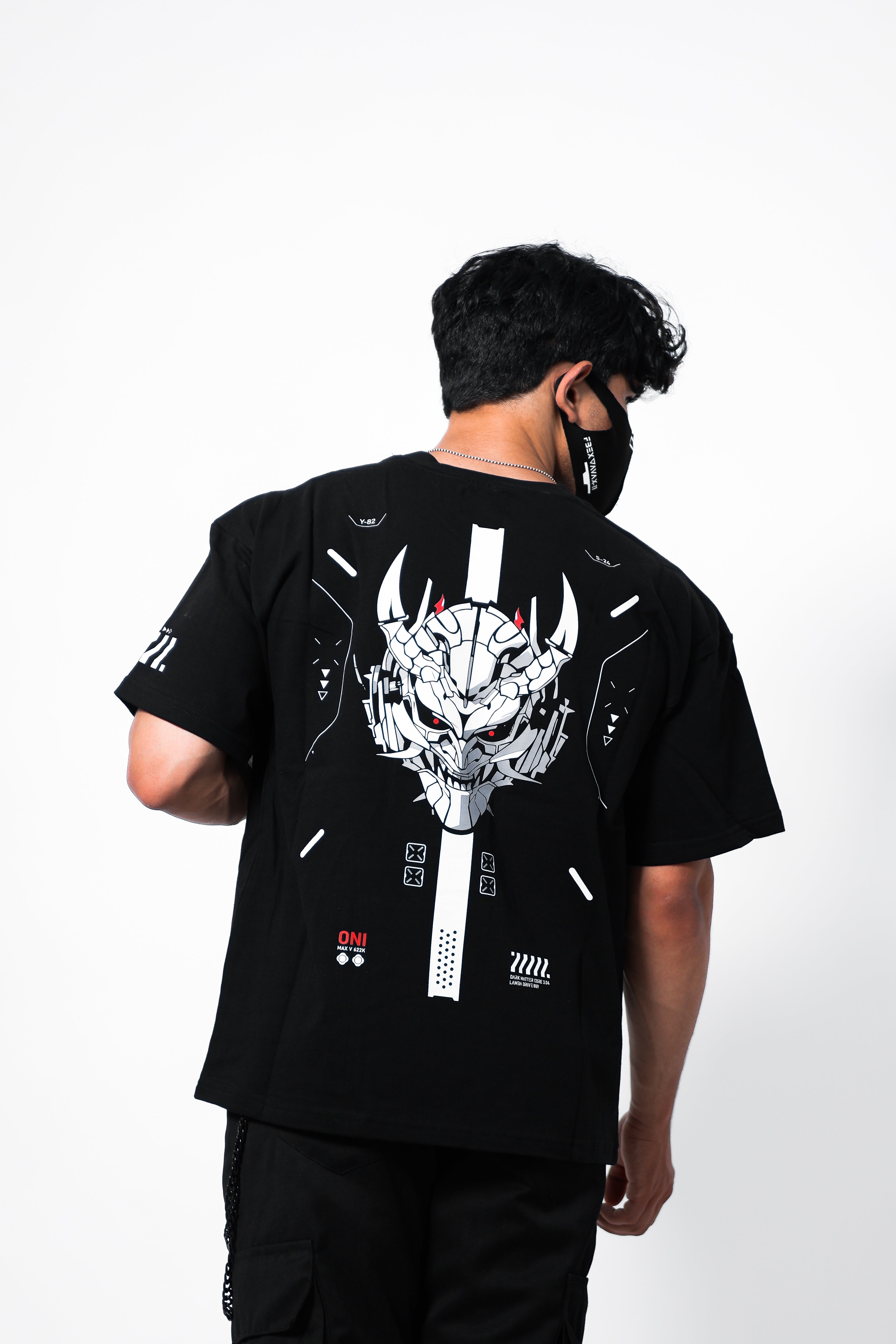 ONI 2.0 Black Oversized T-Shirt