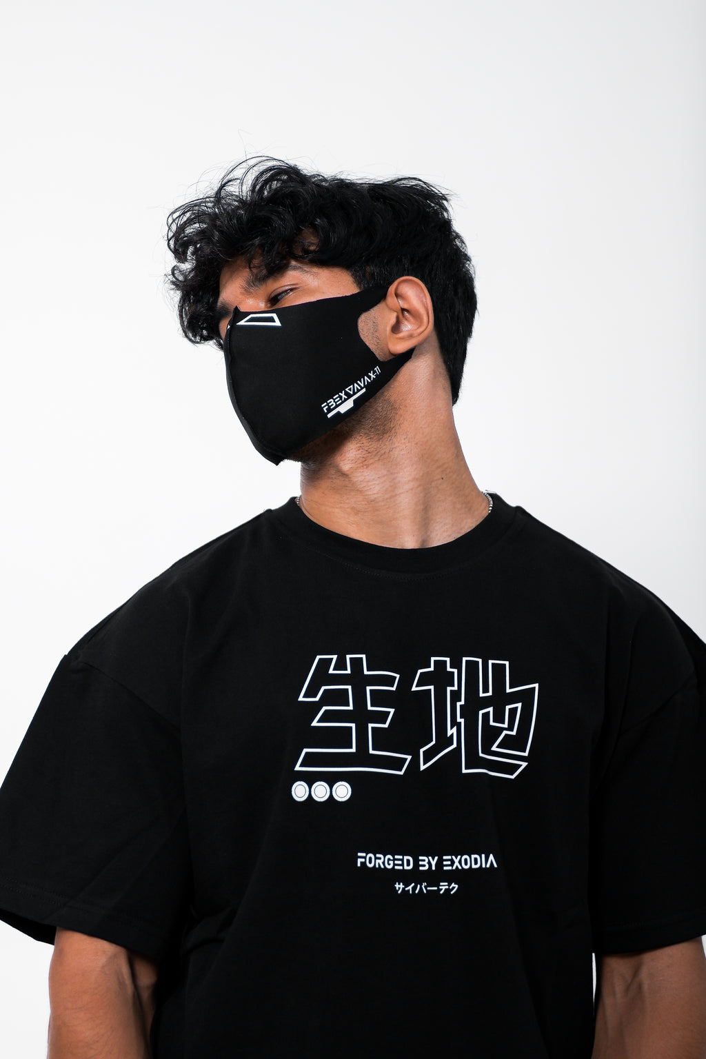 Kitsune-5X Black T-Shirt