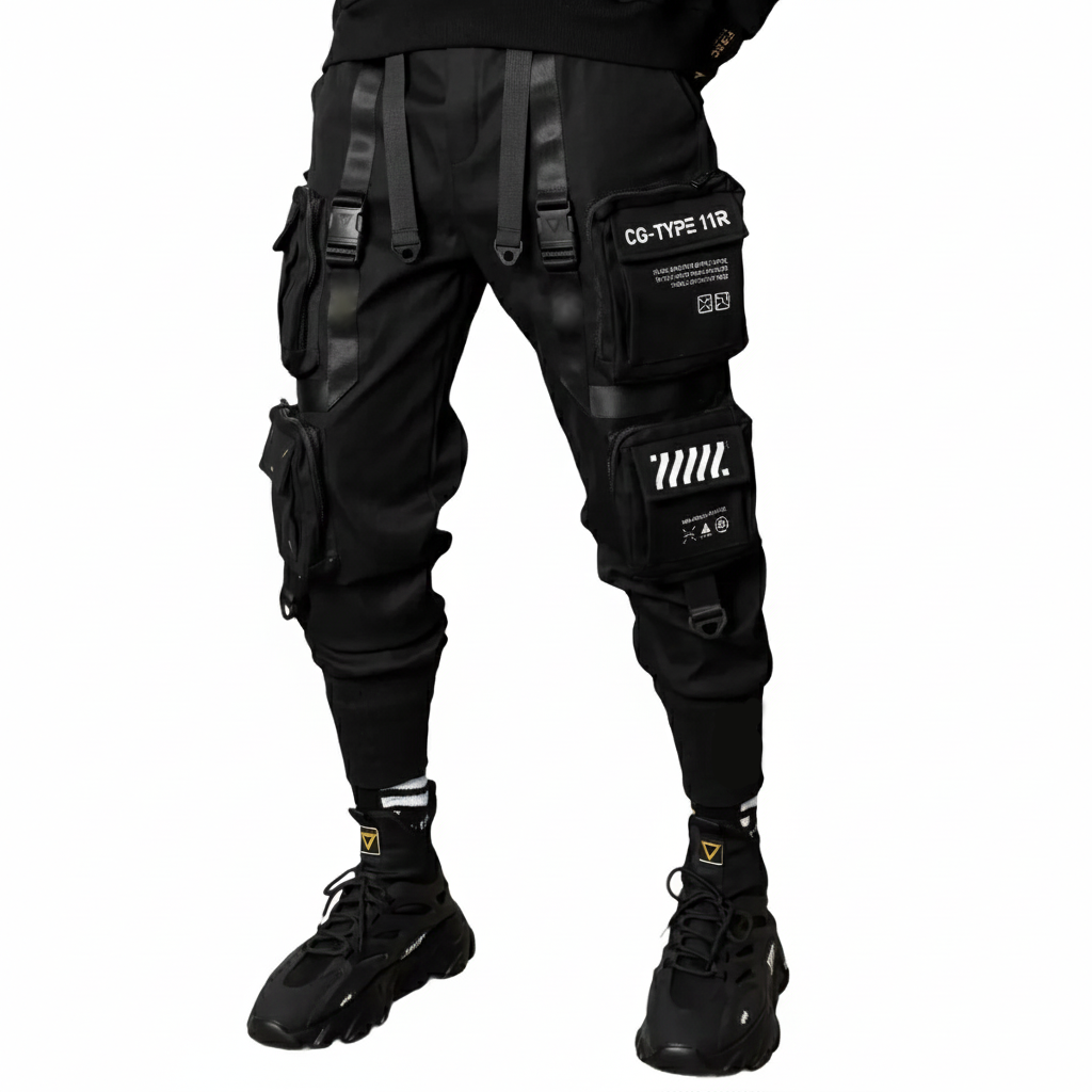 CG-Type 11R(U) Black Cargo Pants